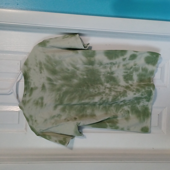 Antisocial Green Print Tee Size M (runs small) - Picture 2 of 2